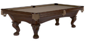 Leather Pockets Pool Table