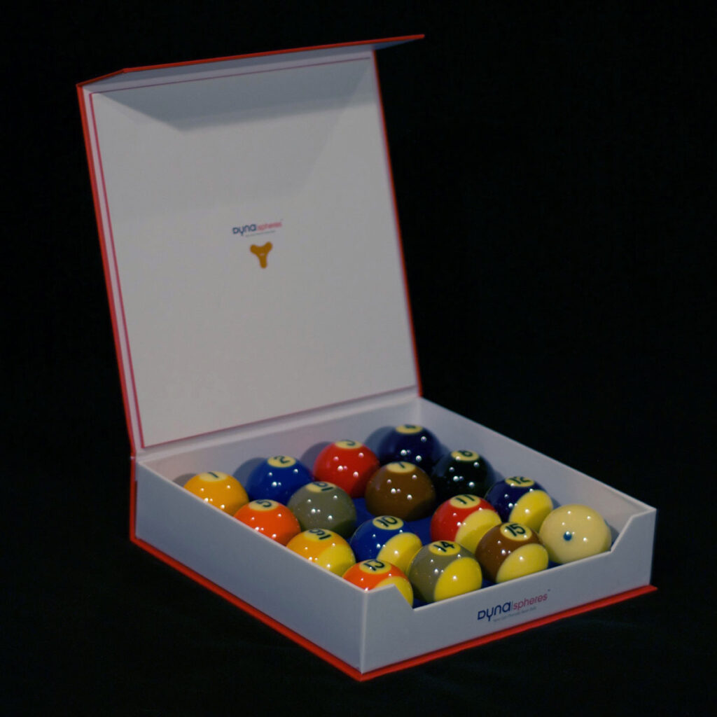 championship billiards dynaspheres gold 2 open box