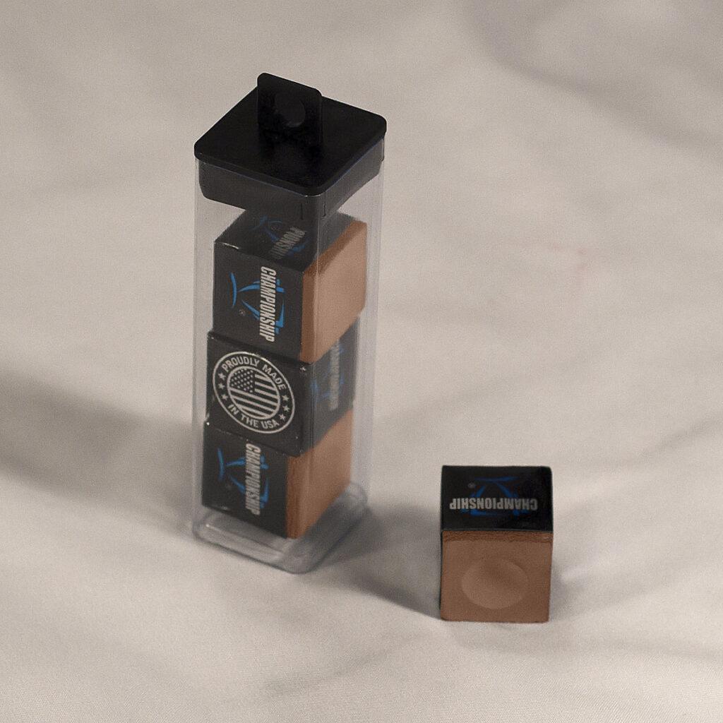 brown championship billiards chalk 4 pack