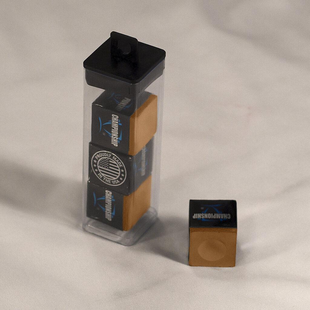 copper championship billiards chalk 4 pack