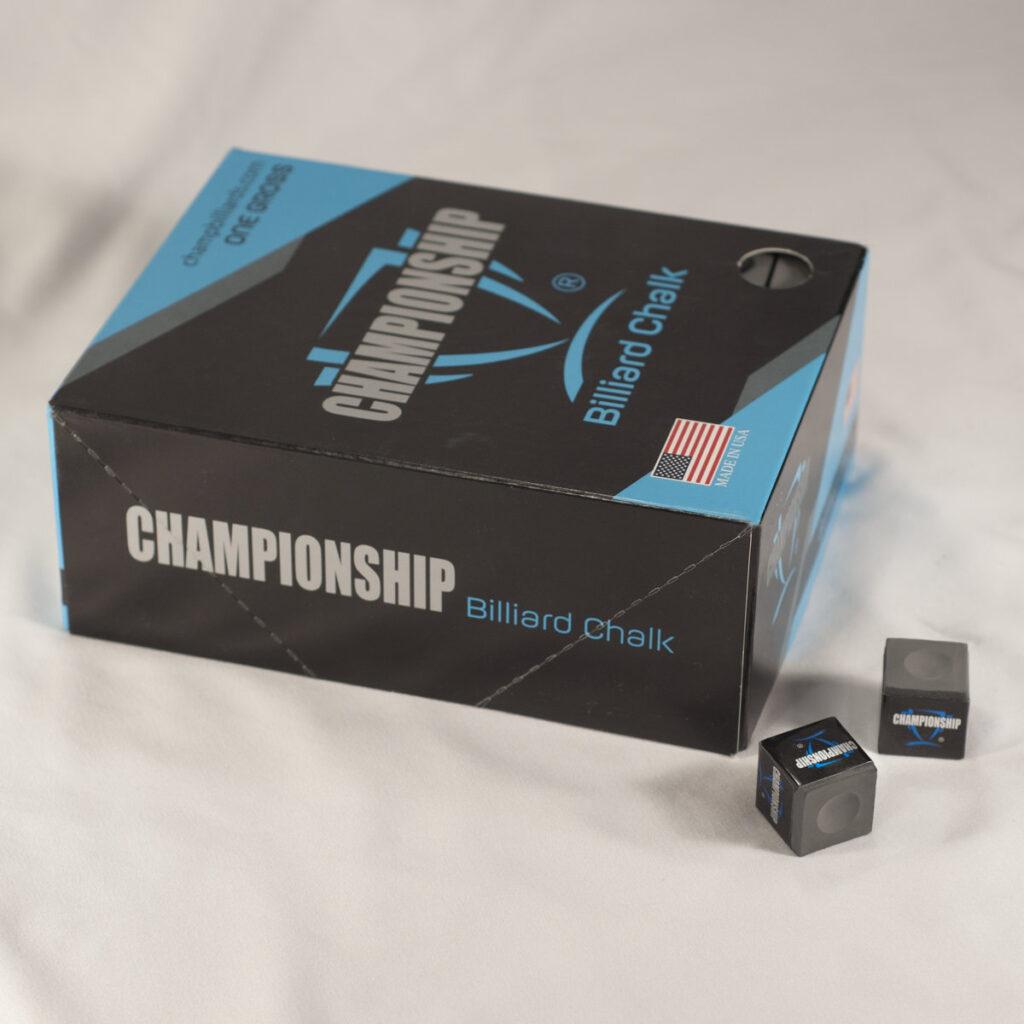 pewter championship billiards chalk gross
