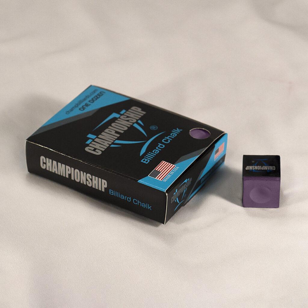 plum championship billiards chalk dozen