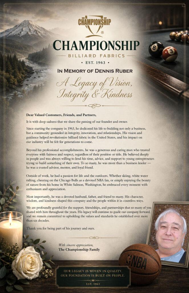 dennis in memory flyer